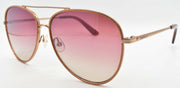 1-Juicy Couture JU599/S AU22S Women's Sunglasses Aviator Rose Gold / Pink Gradient-716736198361-IKSpecs