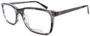 1-Nautica N8153 015 Men's Eyeglasses Frames 56-19-140 Dark Grey Marble-688940463217-IKSpecs