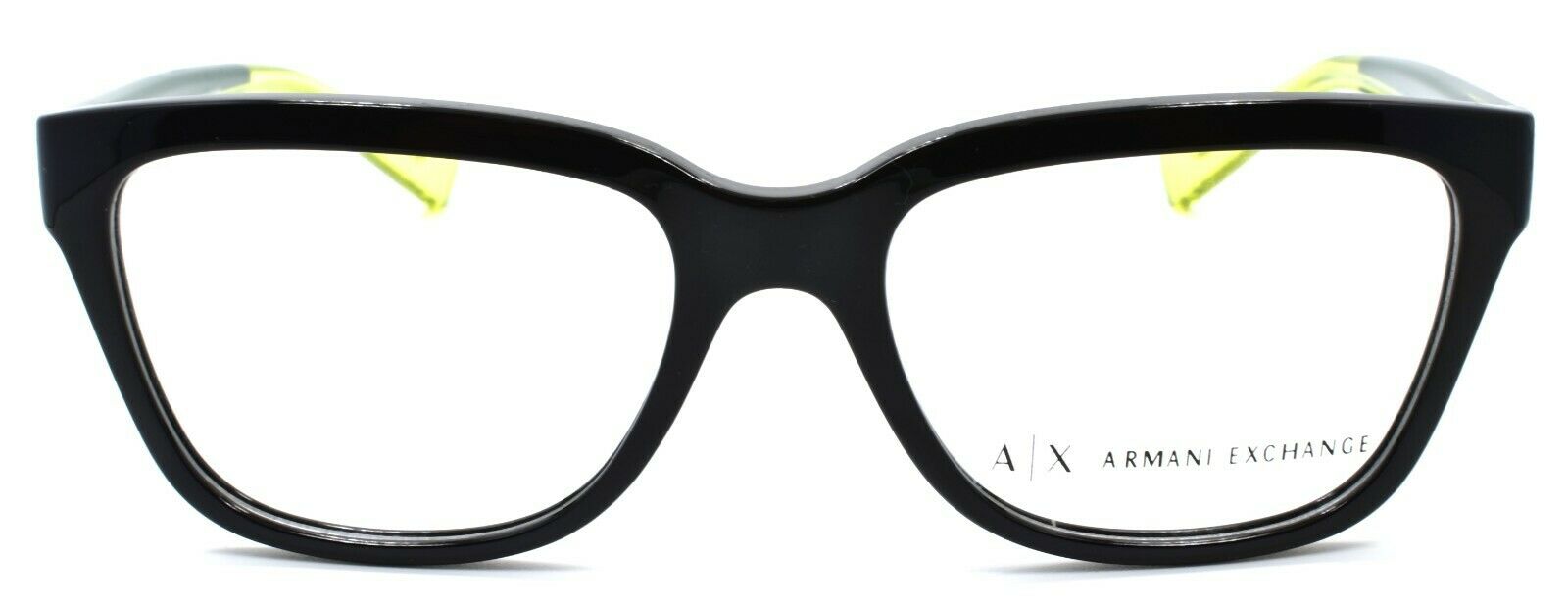 2-Armani Exchange AX3036 8158 Women's Eyeglasses Frames 53-17-140 Black-8053672572032-IKSpecs