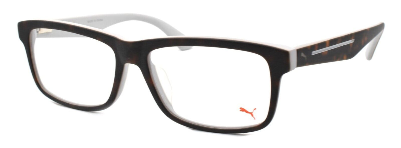 1-PUMA PU0053OA 003 Men's Eyeglasses Frames 55-16-145 Havana-889652016269-IKSpecs