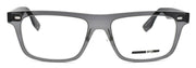 2-McQ Alexander McQueen MQ0025O 001 Unisex Eyeglasses 53-17-145 Transparent Gray-889652010717-IKSpecs