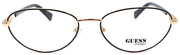 2-GUESS GU8238 033 Eyeglasses Frames 55-16-140 Pink Gold / Black-889214282651-IKSpecs