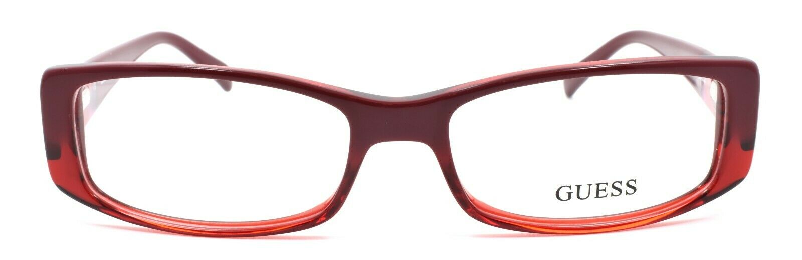 2-GUESS GU2409 RD Women's Eyeglasses Frames 53-16-140 Red-715583959828-IKSpecs