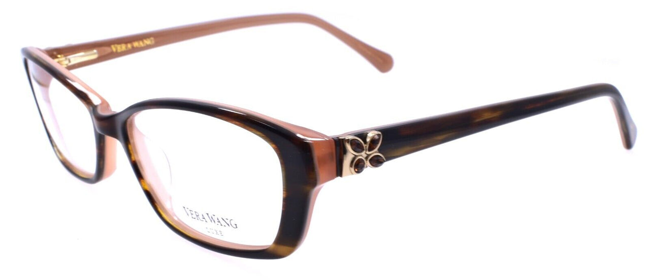 Vera Wang Lissome TO Women's Eyeglasses Frames 51-16-135 Tortoise w/ Crystals