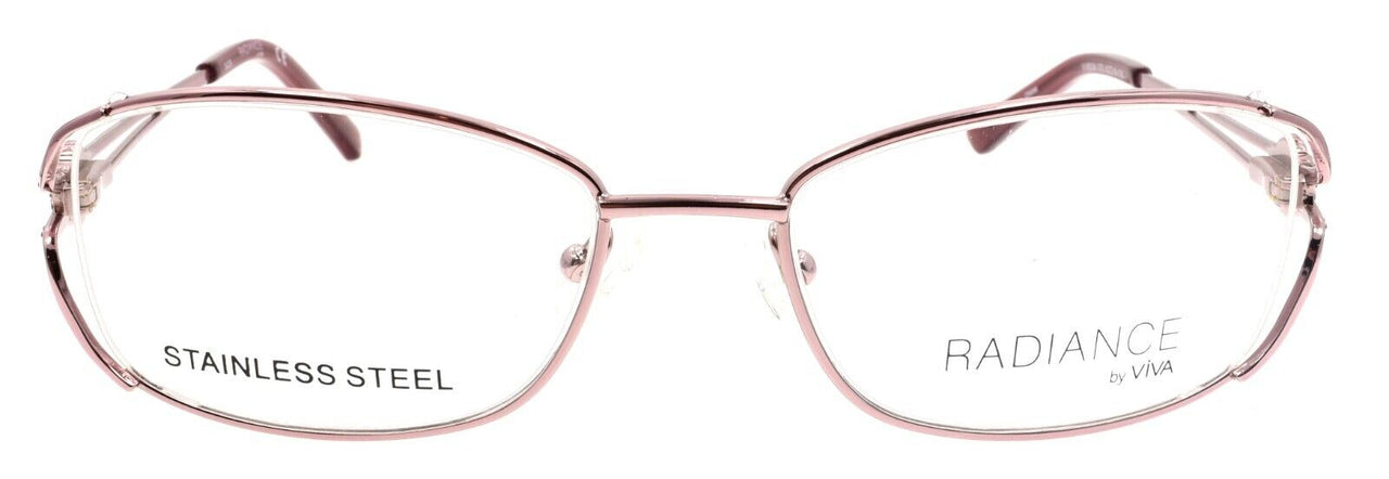 Viva Radiance by Marcolin VV8008 072 Women's Eyeglasses Frames 53-18-135 Pink