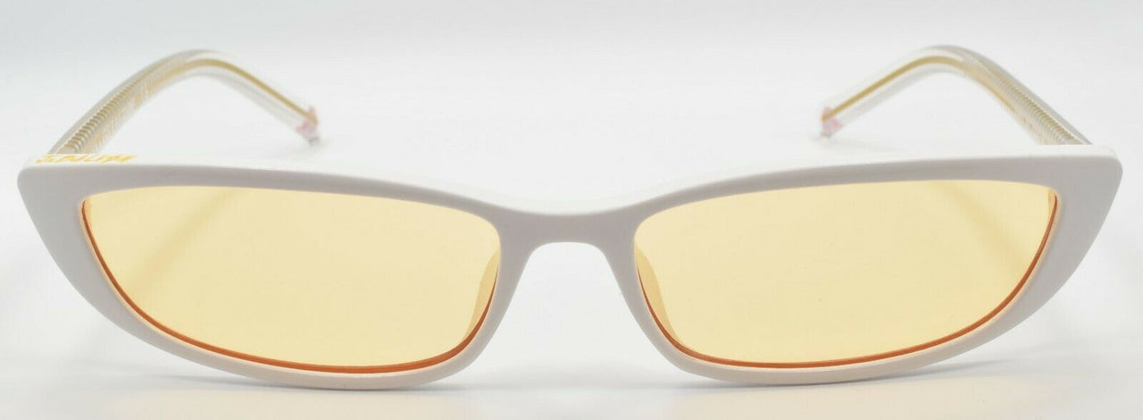 2-GUESS x J Balvin GU8210 21E Women's Sunglasses Cat Eye White / Light Orange-889214081735-IKSpecs