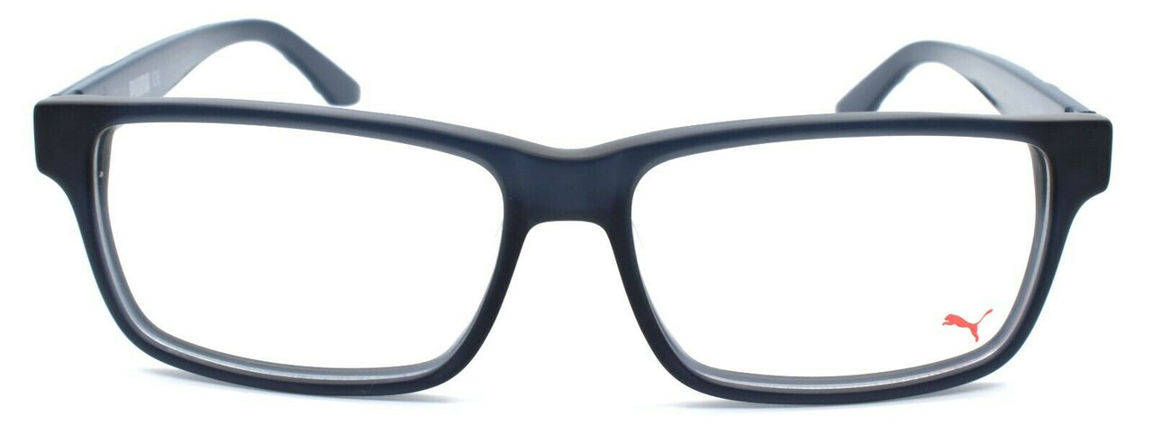 2-PUMA PU0026OA 006 Men's Eyeglasses Frames 55-15-140 Blue-889652008653-IKSpecs