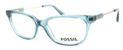 1-Fossil FOS 6077 RWO Women's Eyeglasses Frames 52-16-135 Turquoise-827886359448-IKSpecs