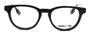 2-McQ Alexander McQueen MQ0033O 001 Unisex Eyeglasses Frames 49-20-140 Black-889652011493-IKSpecs