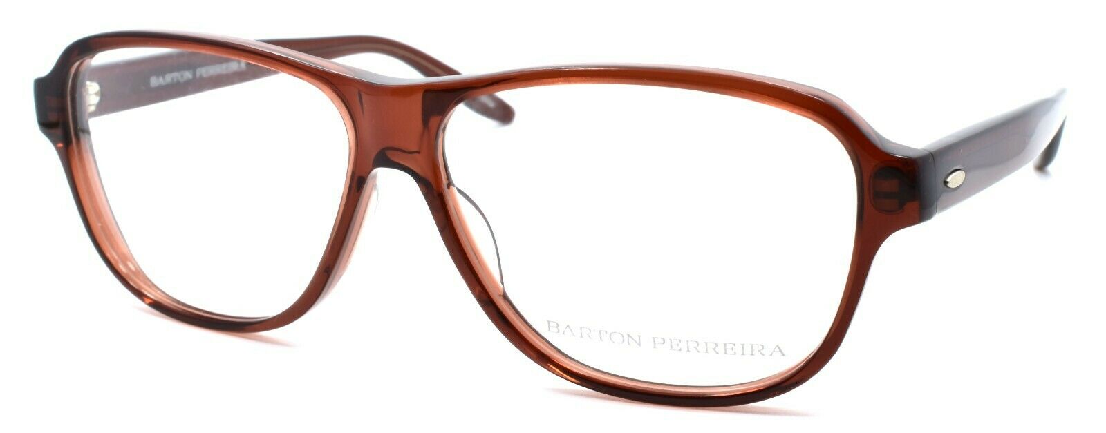 1-Barton Perreira Newmar Unisex Eyeglasses 57-13-138 Sierra Brown JAPAN-672263038955-IKSpecs