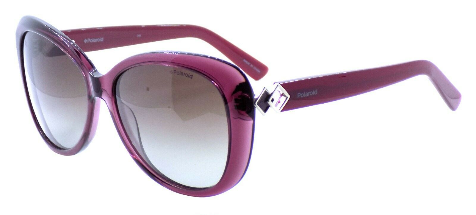 1-Polaroid PLD 4050/U/S LHFWJ Women's Sunglasses 58-16-140 Burgundy / Gray-762753951106-IKSpecs