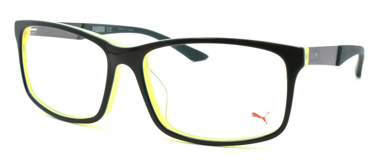 1-PUMA PU0074OA 004 Men's Eyeglasses Frames 58-16-145 Green + CASE-889652033044-IKSpecs
