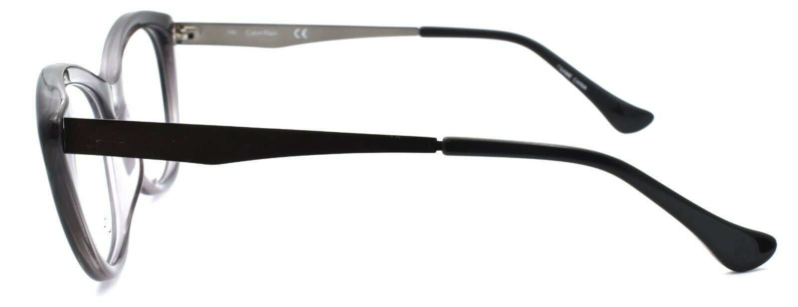 3-Calvin Klein CK5913 061 Women's Eyeglasses Frames Cat-eye 53-18-140 Gray-750779097106-IKSpecs
