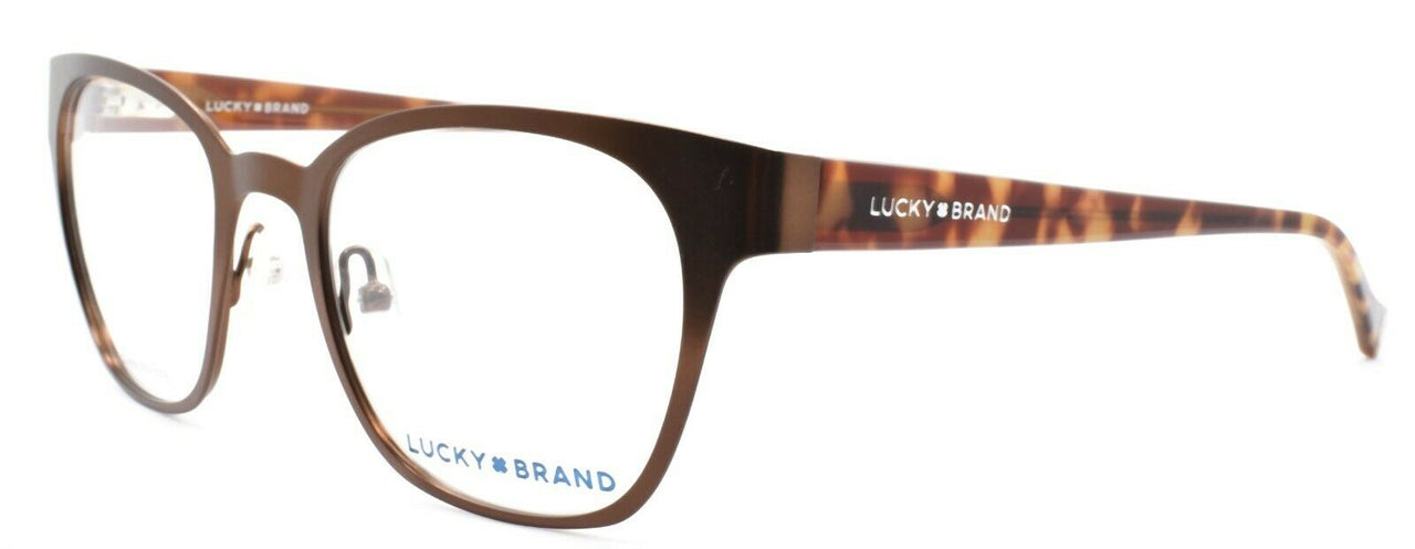 1-LUCKY BRAND D106 Women's Eyeglasses Frames 49-20-140 Brown + CASE-751286300345-IKSpecs