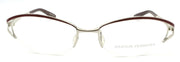 2-Barton Perreira Eliza Women's Eyeglasses Frames 53-17-125 Bordeaux / Silver-672263038238-IKSpecs
