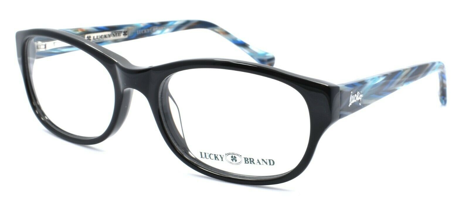 1-LUCKY BRAND Busy Bee Women's Eyeglasses Frames PETITE 49-16-130 Black + CASE-751286246391-IKSpecs