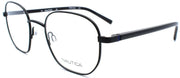 1-Nautica N7313 005 Men's Eyeglasses Frames 49-20-140 Satin Black-688940466195-IKSpecs