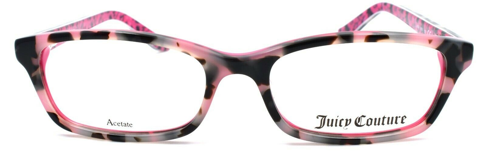 2-Juicy Couture JU924 RVX Girls Eyeglasses Frames 46-15-125 Havana Pink-716737836729-IKSpecs