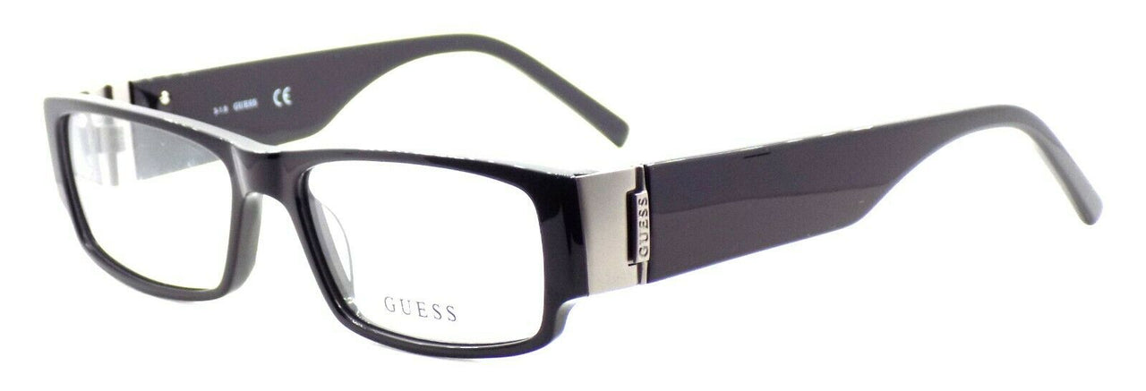 1-GUESS GU1595 BLK Men's Eyeglasses Frames Plastic 55-16-140 Black-715583185647-IKSpecs