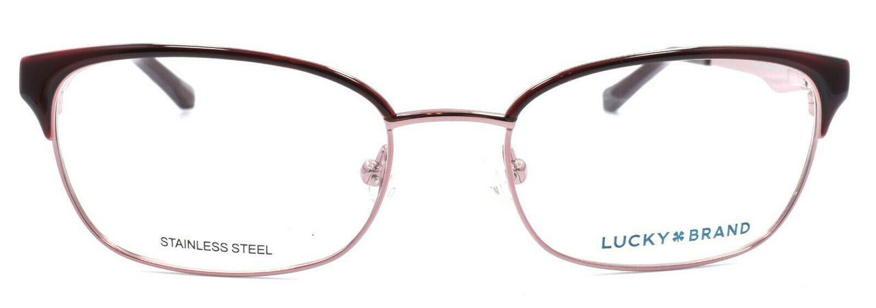 2-LUCKY BRAND D703 Eyeglasses Frames Kids Girls 49-16-130 Pink-751286282191-IKSpecs