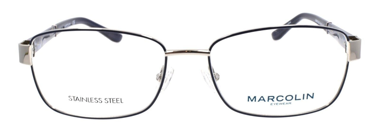 Marcolin MA5007 092 Women's Eyeglasses Frames 54-16-140 Blue