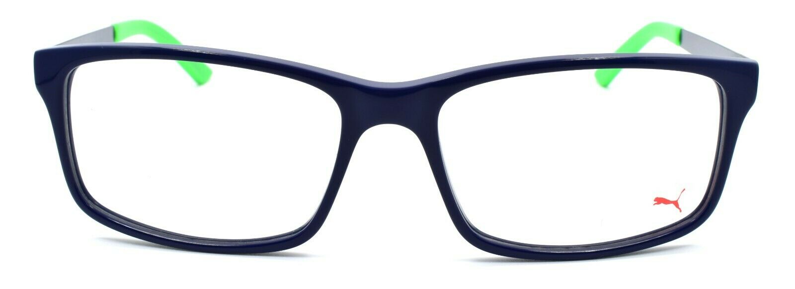 2-PUMA PU0016O 011 Men's Eyeglasses Frames 56-17-140 Blue-889652036700-IKSpecs