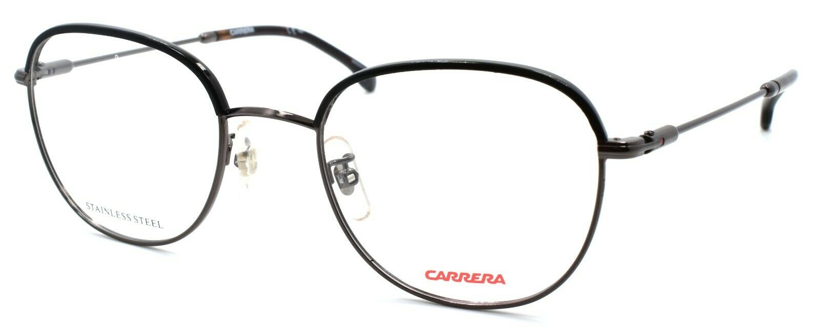 1-Carrera CA181/F V81 Eyeglasses Frames 51-21-145 Dark Ruthenium / Black-716736094731-IKSpecs