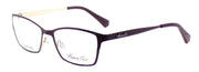 1-Kenneth Cole NY KC0206 083 Women's Eyeglasses 53-16-135 Matte Violet + CASE-664689610150-IKSpecs