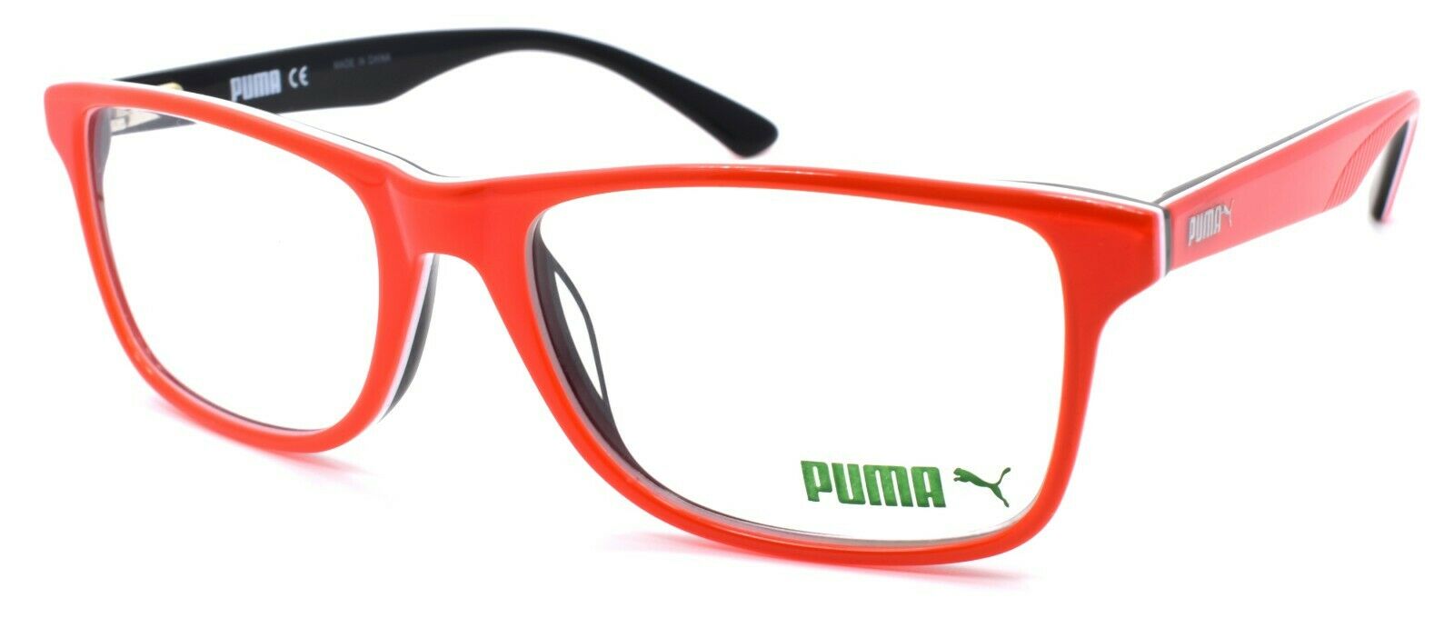 1-PUMA PU0108O 009 Men's Eyeglasses Frames 55-18-140 Red-889652063058-IKSpecs
