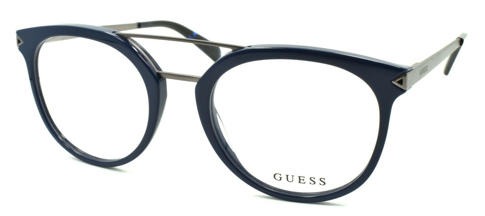 1-GUESS GU1964 092 Men's Eyeglasses Frames Aviator 50-20-145 Blue + CASE-889214012593-IKSpecs