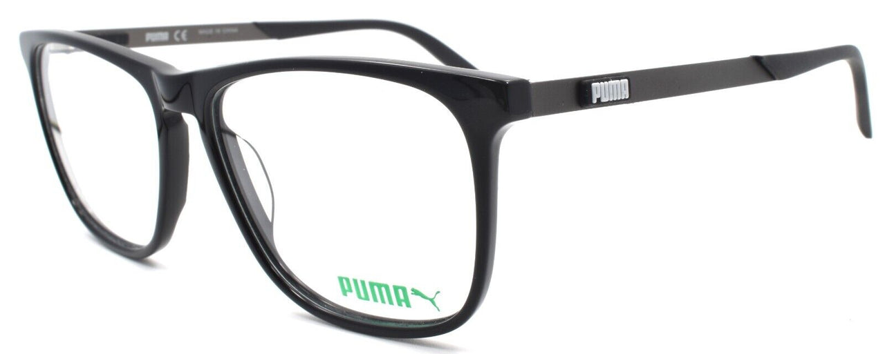 1-PUMA PU0241O 001 Men's Eyeglasses Frames 53-16-145 Black / Ruthenium-889652221090-IKSpecs