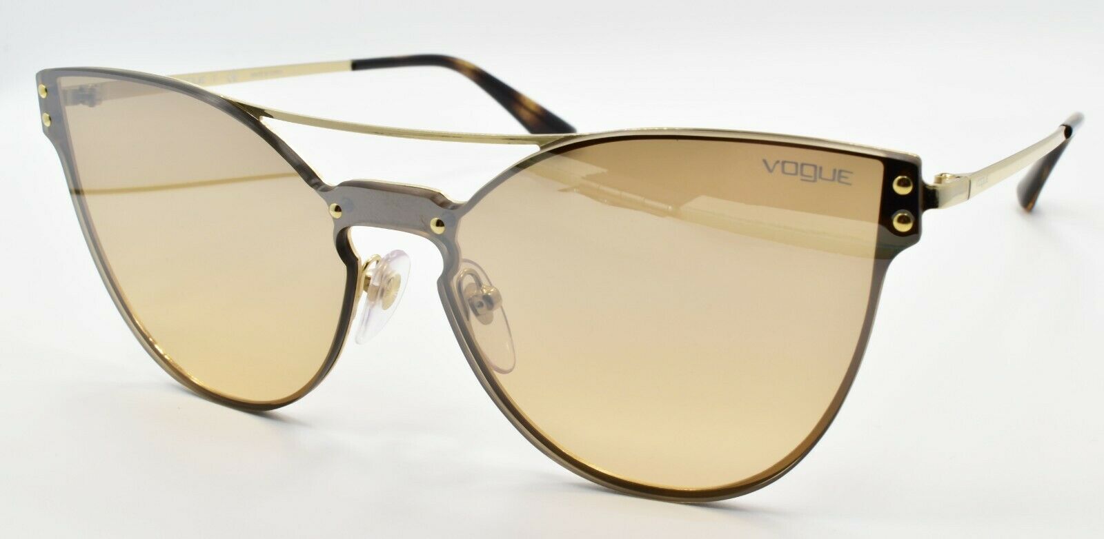 1-Vogue VO4135S 848/3D Women's Sunglasses Cat Eye Gold / Brown Gradient-8056597067379-IKSpecs