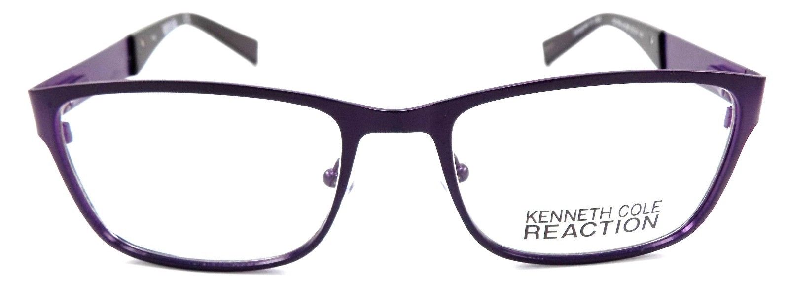 2-Kenneth Cole REACTION KC0769 082 Eyeglasses 52-18-140 Matte Violet + Case-664689705702-IKSpecs