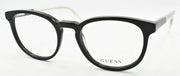 1-GUESS GU1973 001 Men's Eyeglasses Frames 49-19-145 Black / Clear-889214044075-IKSpecs