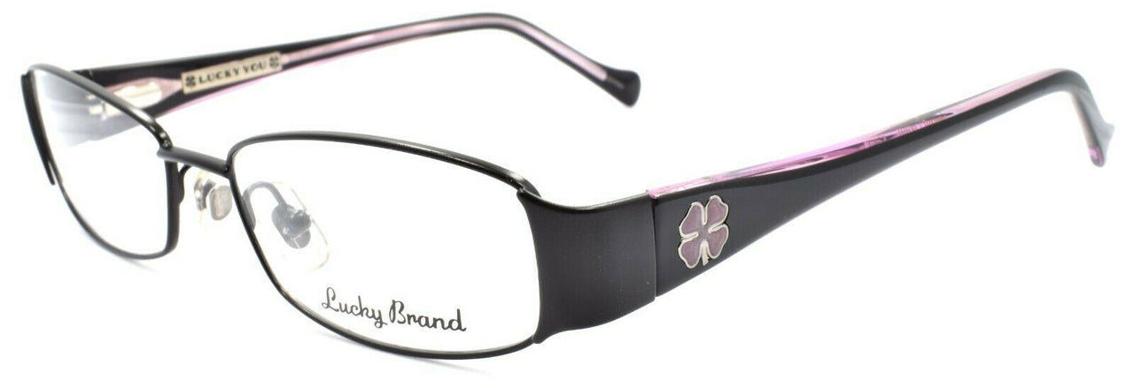 1-LUCKY BRAND Penny Women's Eyeglasses Frames 51-16-135 Black + CASE-751286137705-IKSpecs