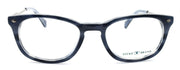 2-LUCKY BRAND Spectator Unisex Eyeglasses Frames 49-18-140 Blue Horn + CASE-751286221237-IKSpecs