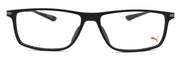 2-PUMA PU0115O 001 Men's Eyeglasses Frames 54-14-145 Matte Black / Silver + CASE-889652063683-IKSpecs
