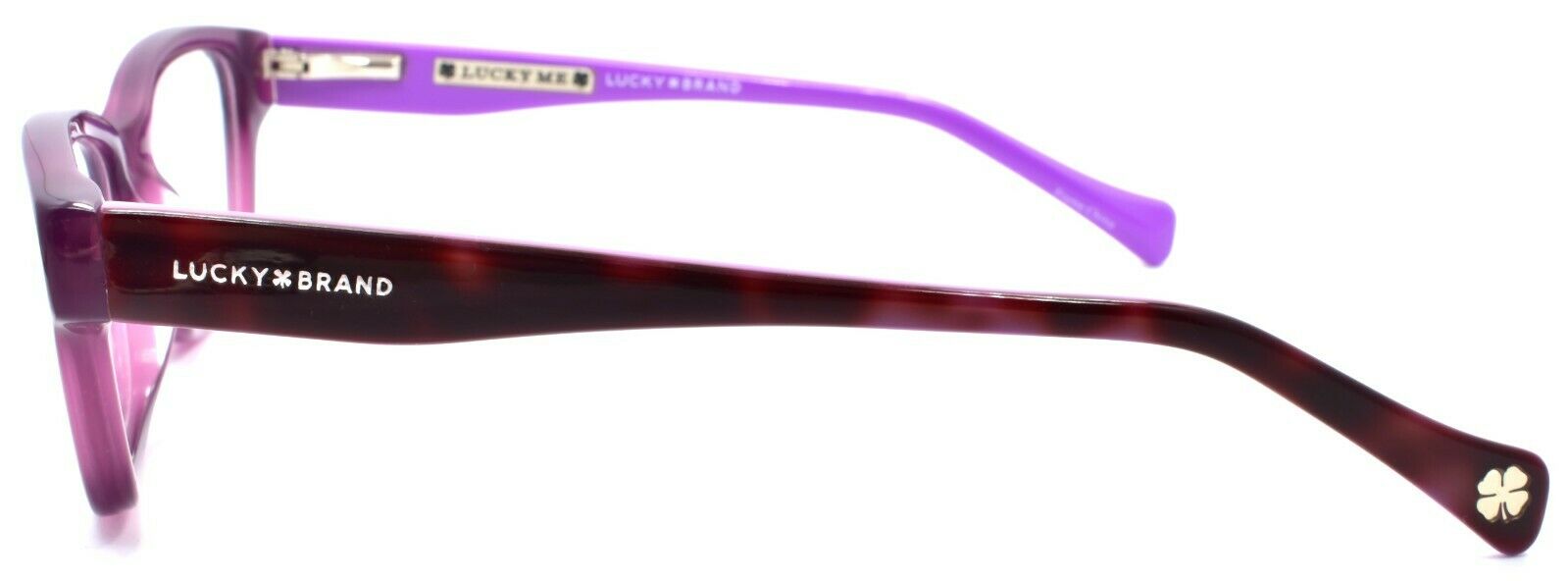 3-LUCKY BRAND D705 Kids Girls Eyeglasses Frames 46-16-125 Purple-751286295672-IKSpecs