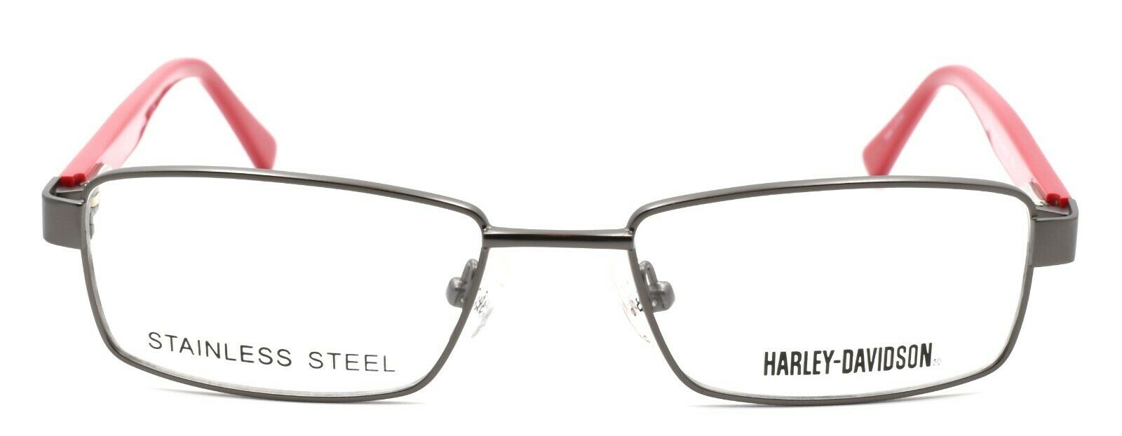 2-Harley Davidson HDT0128T 009 Eyeglasses Frames SMALL 49-17-135 Gunmetal + CASE-664689895557-IKSpecs