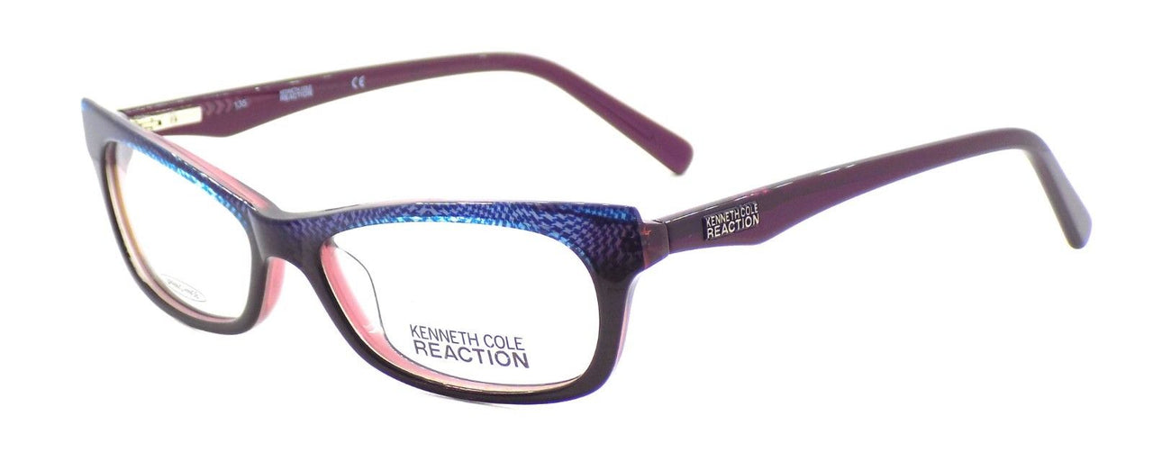 1-Kenneth Cole REACTION KC746 083 Women's Eyeglasses Frames 53-15-135 Violet +CASE-664689599455-IKSpecs