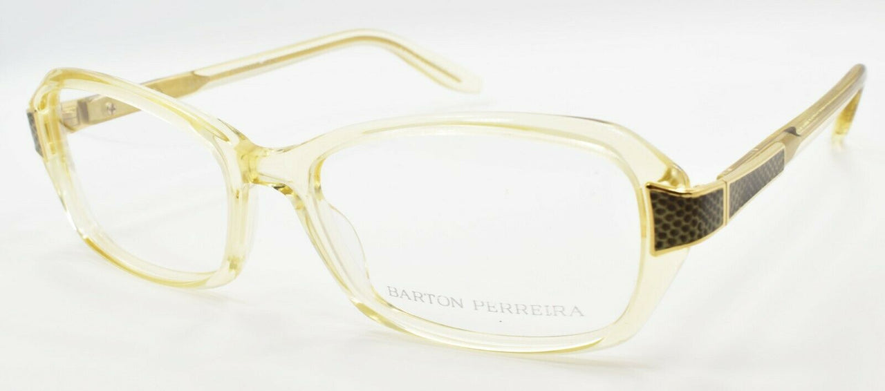 1-Barton Perreira Devereaux CHA/SAS Women's Eyeglasses Frames 53-17-135 Champagne-672263037989-IKSpecs
