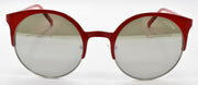2-GUESS GU3036 68C Women's Sunglasses Round 51-21-135 Red / Silver Mirrored-664689952526-IKSpecs