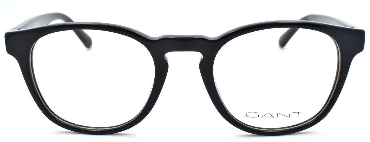 2-GANT GA3235 001 Men's Eyeglasses Frames Round 49-20-145 Black-889214207180-IKSpecs