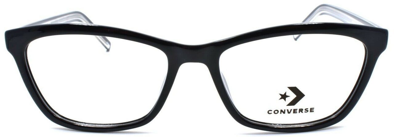 CONVERSE CV5014 001 Women's Eyeglasses Frames Cat Eye 53-16-140 Black