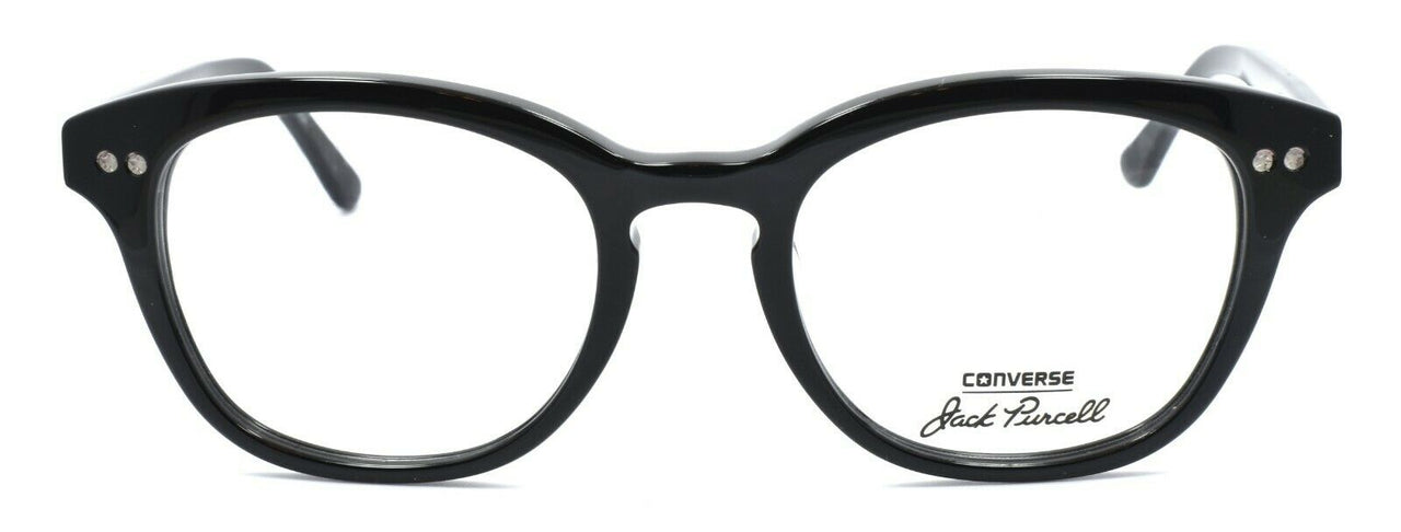 2-CONVERSE Jack Purcell P007 UF Eyeglasses Frames 48-19-140 Black + CASE-751286259124-IKSpecs