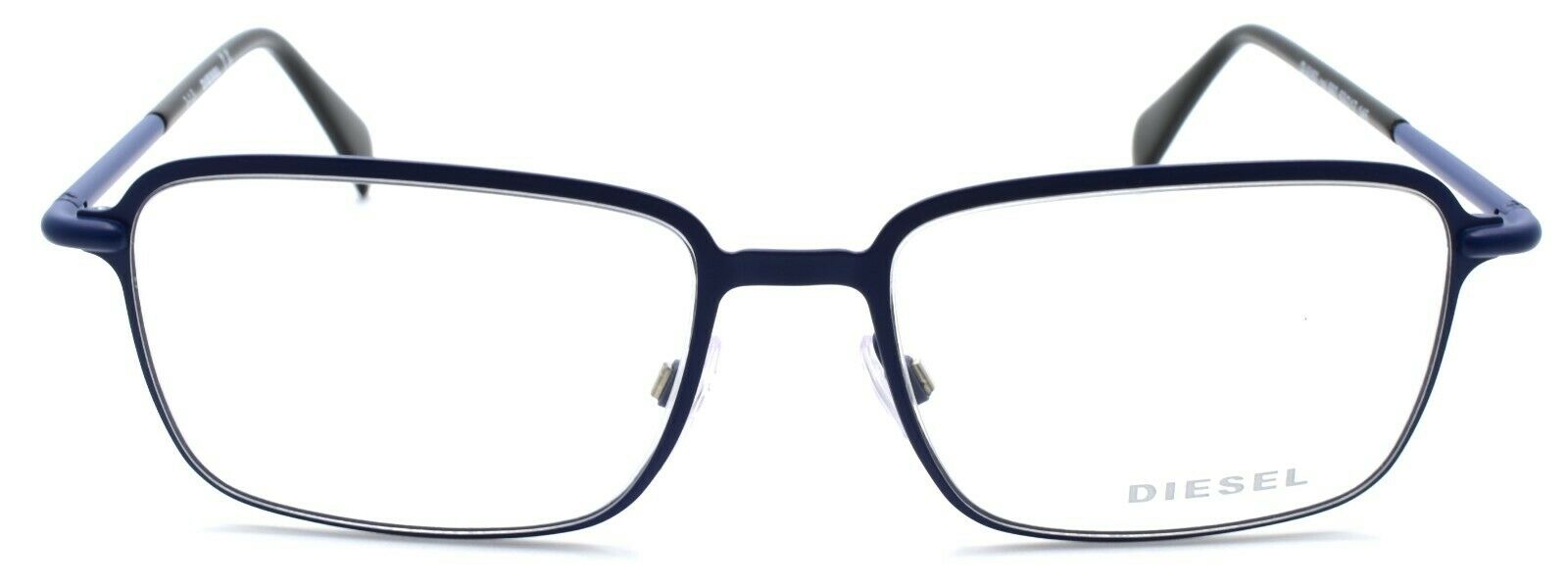 2-Diesel DL5163 092 Men's Eyeglasses Frames 53-17-145 Matte Blue-664689708420-IKSpecs