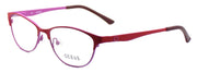 1-GUESS GU2504 073 Women's Eyeglasses Frames 53-15-135 Matte Red / Pink + CASE-664689697625-IKSpecs