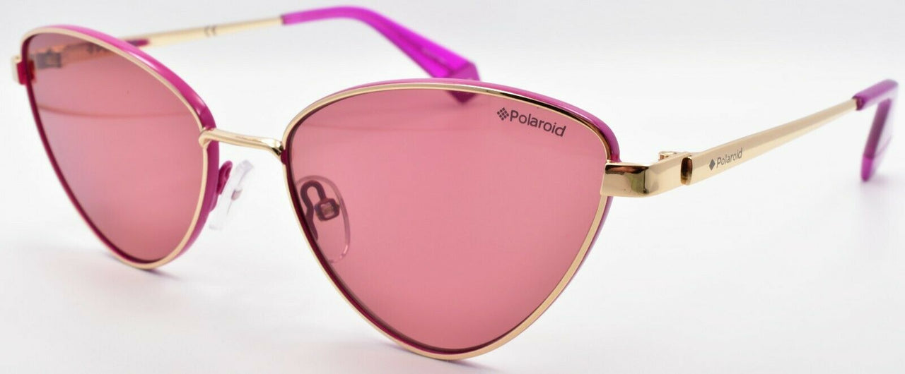 1-Polaroid PLD6071S/X S9E0F Women's Sunglasses Gold & Violet / Pink Polarized-716736136035-IKSpecs