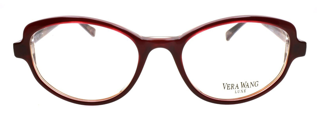 Vera Wang Thasia CS Women's Eyeglasses Frames 50-17-140 Crimson Red Italy