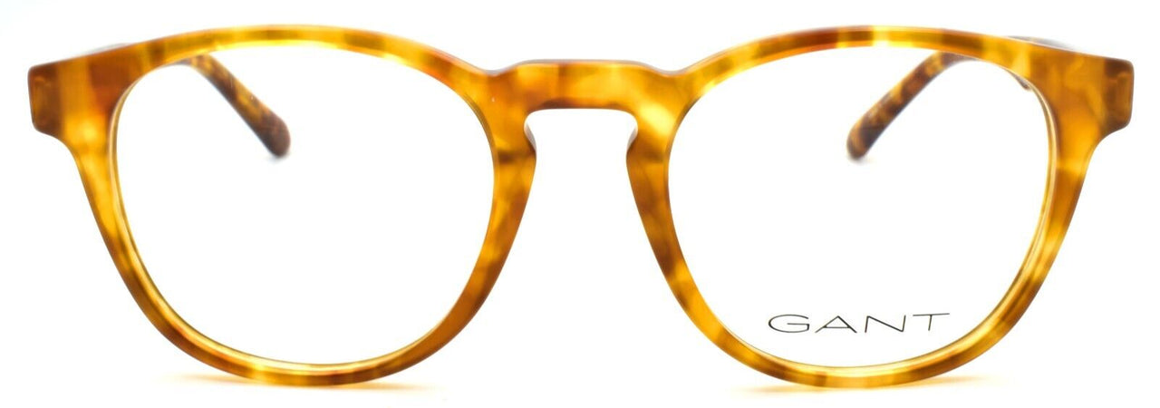 2-GANT GA3235 053 Men's Eyeglasses Frames Round 49-20-145 Blonde Havana-889214207203-IKSpecs